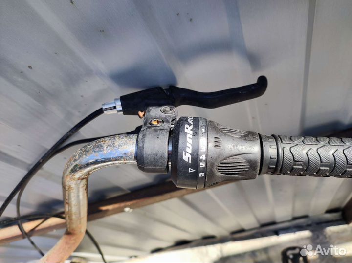 Велосипед 6 скоростей, с раскладной рамой