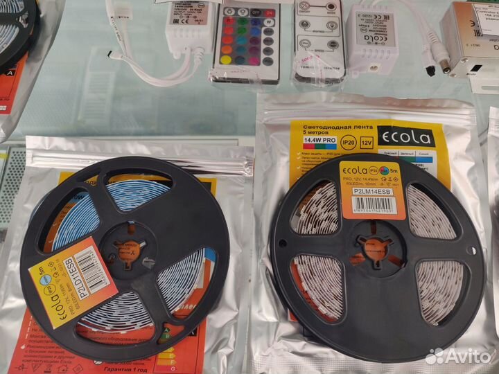 Светодиодная лента белая и цветная