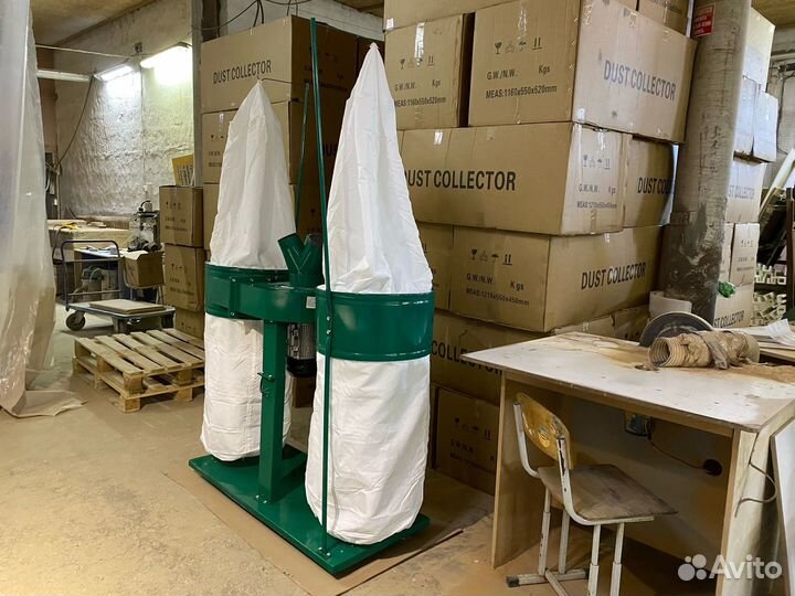 Стружкоотсос-аспирация 1,5кВт с произв 3000 куб/ч