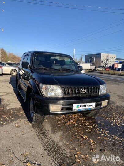 Toyota Land Cruiser Prado 3.0 AT, 1998, 355 005 км