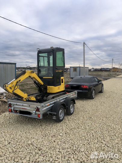 Аренда Услуги Мини Экскаватора с оператором