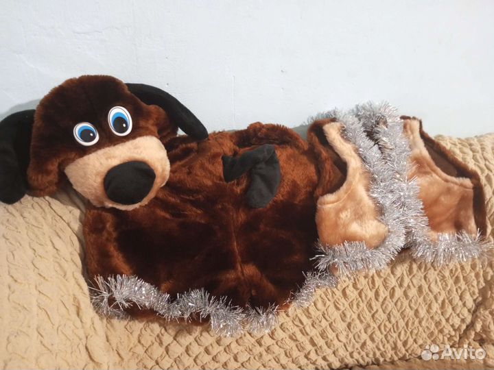 Детский новогодний костюм собаки