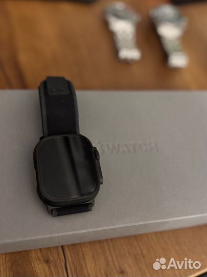 Apple watch ultra 2 black titanium ocean band