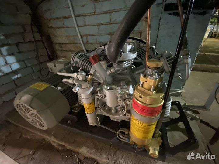 Заправка баллонов сжатым воздухом