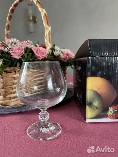 Бокалы для коньяка богемия