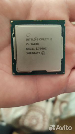 Процессор intel core i5 9600k