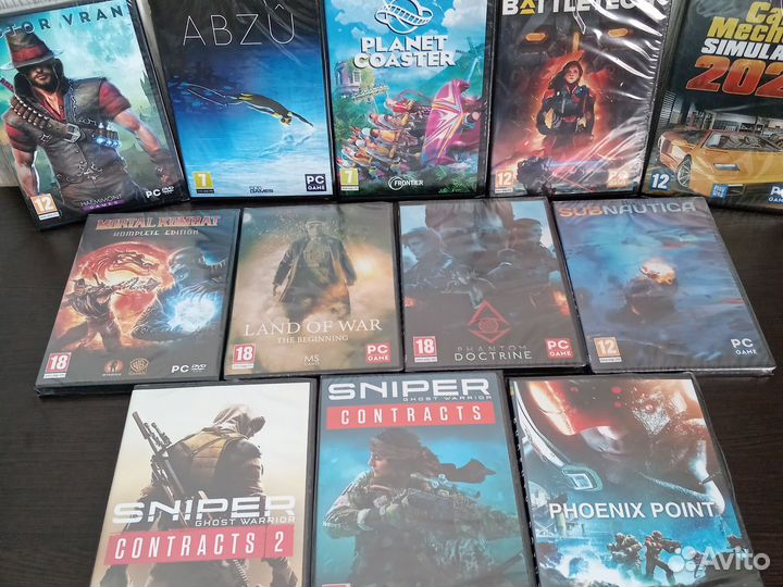 Много компьютерных игр