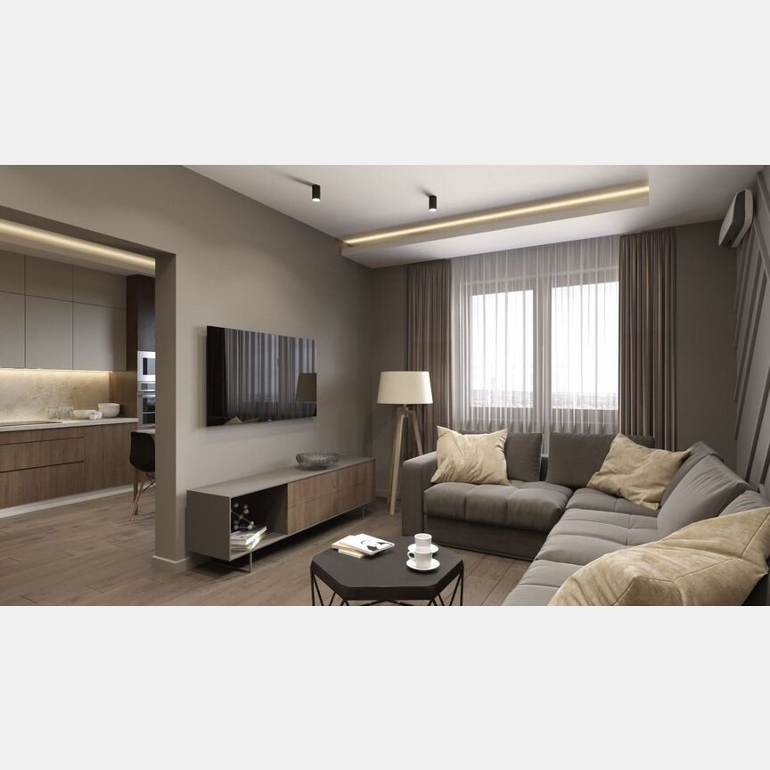 1-к. квартира, 33,6 м², 3/4 эт.