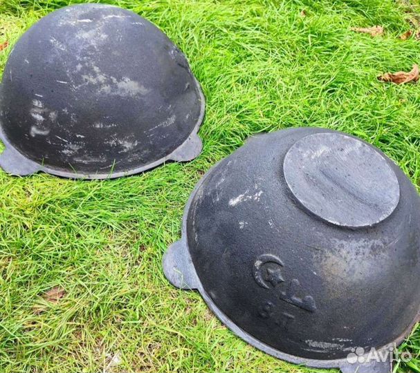 Казан чугунный настоящий 12л