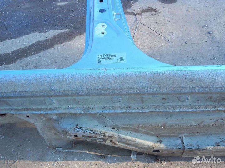 Правый порог кузова Шевроле кобальт