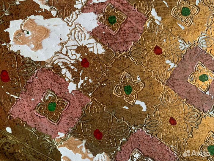 Флорентийский поднос-гигант дерево оригинал