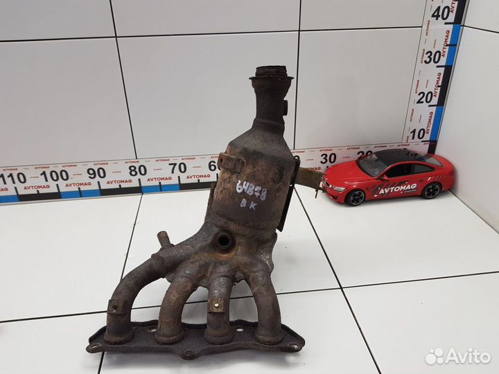 Коллектор выпускной (с катализатором ) (Mazda 3)