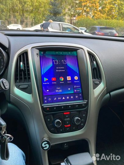 Магнитола на Opel Astra j андроид Tesla