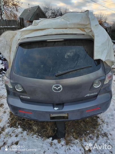 Дверь багажника мазда аксела