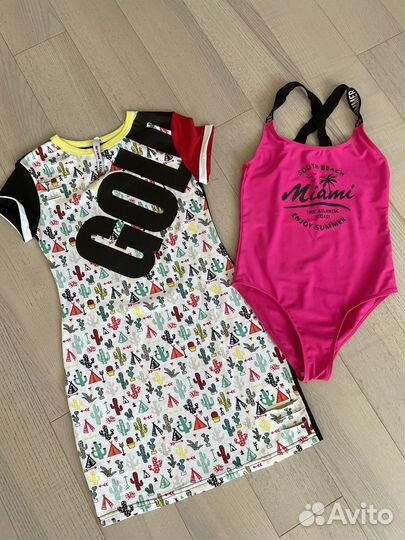 Пакет вещей для девочки р.140