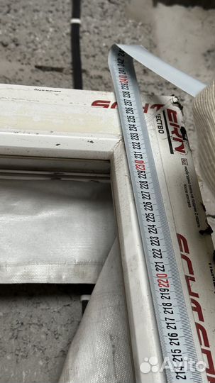 Балконная дверь с рамой бу