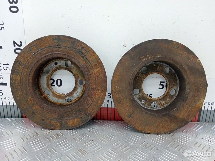 Диск тормозной задний для Audi A3 8L 2Q0615601H