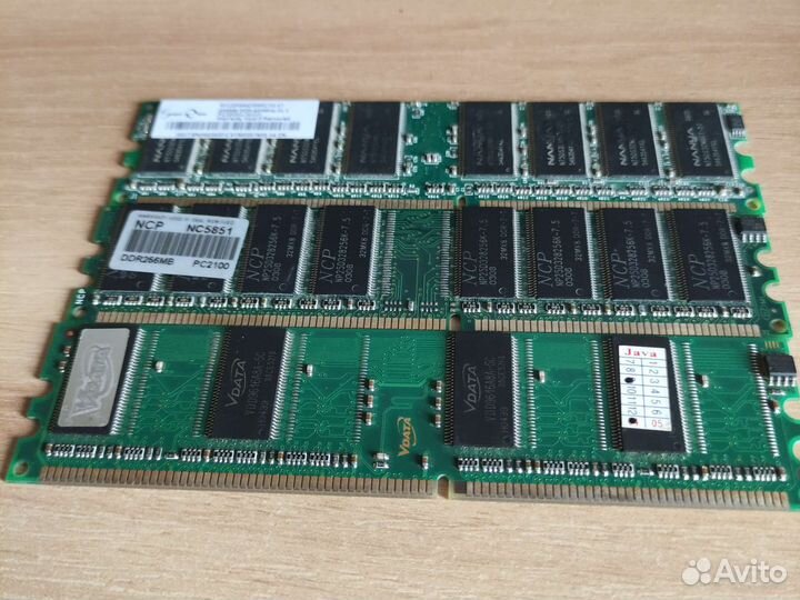 Оперативная память ddr1 / sodimm ddr3