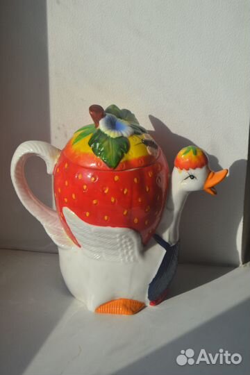 Чайник гусь