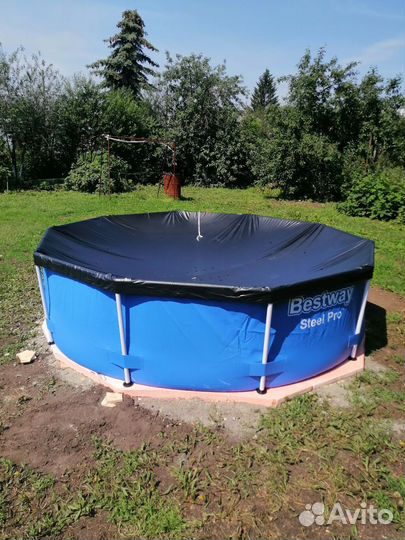 Каркасный бассейн бу