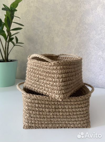 Корзина ручной работы