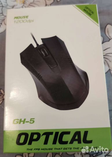 Игровая компьютерная проводная мышь