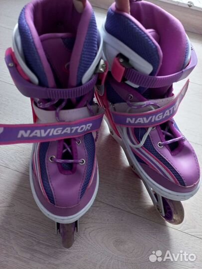 Роликовые коньки детские раздвижные