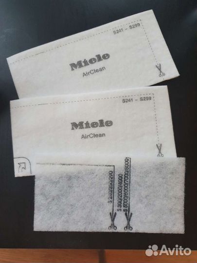 Мешки и фильтры для пылесоса miele