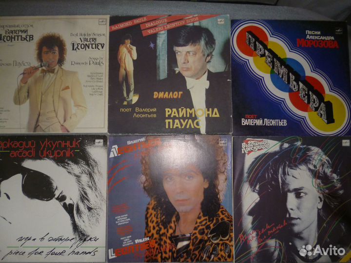 Виниловые пластинки (разные жанры)