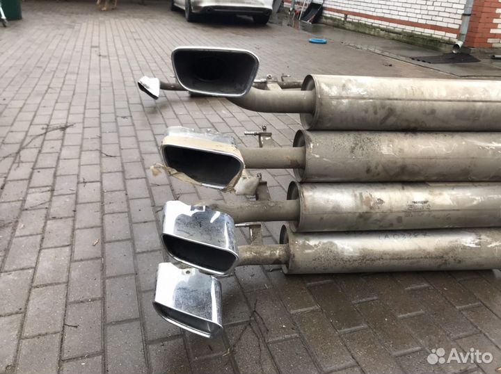 BMW X5 f15 глушитель задняя часть M pack