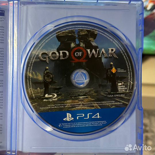 Got of war ps4 диск