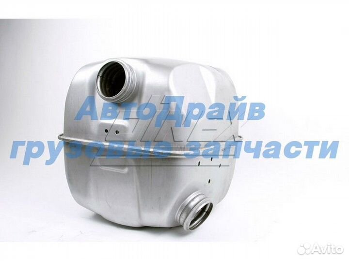 Бочка глушителя Скания 4 и 5 серии