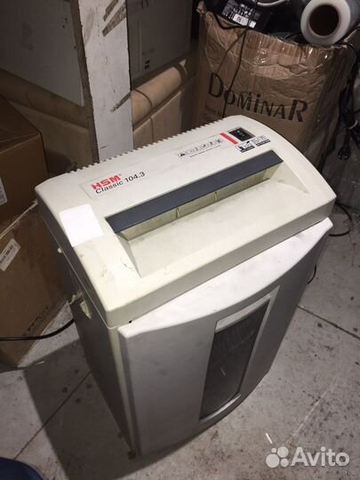 Уничтожитель бумаг HSM 3.9 мм