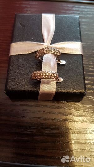 Серьги серебро