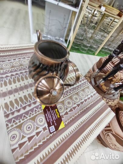 Чайник медный