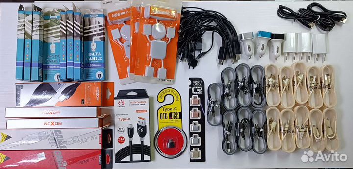 Кабель зарадки, OTG переходники