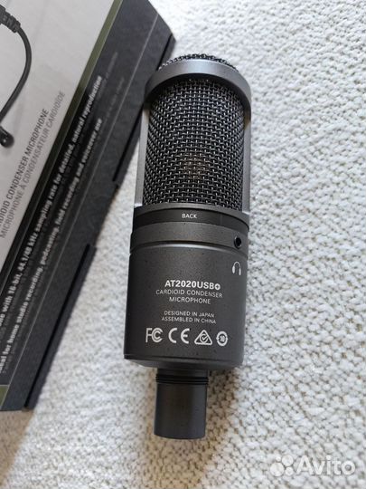 USB микрофон Audio Technica AT2020 USB+