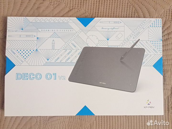 Графический планшет xp pen deco 01 v2