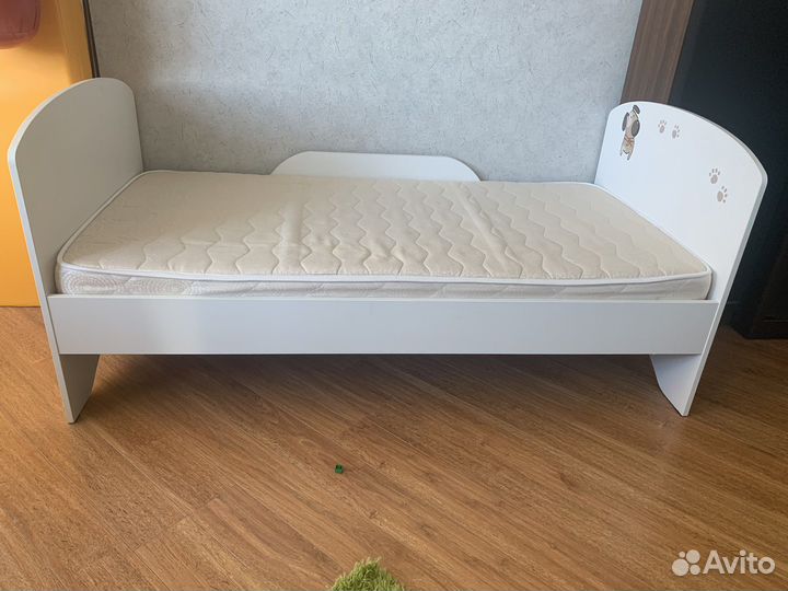 Детская кровать Hoff 160/80 с матрасом ортопед