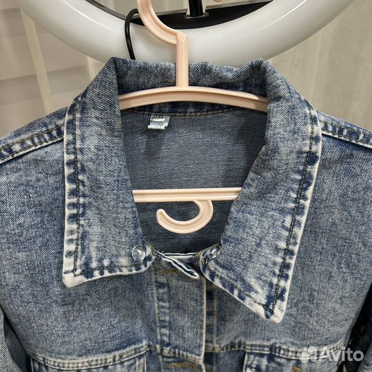 Джинсовая куртка унисекс 3xl