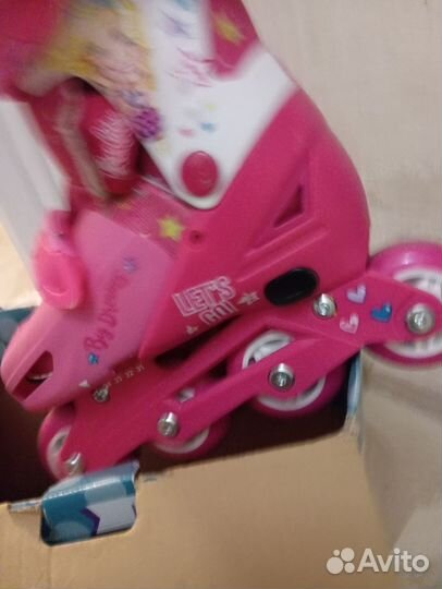 Детские коньки и ролики 2 в 1