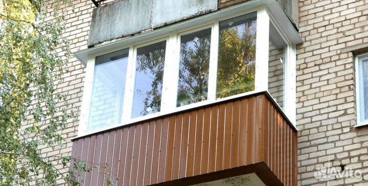 Балконы пластиковые в рассрочку