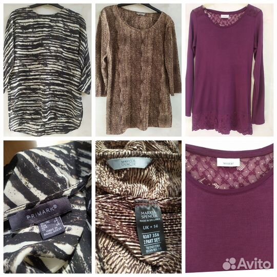 Блузки новые хs(40-42) S(42-44) Viskosa/Polyester