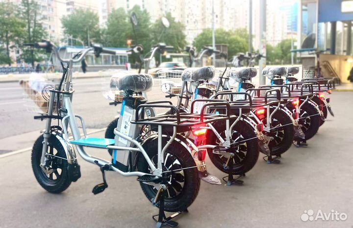 Электровелосипед монстр новый