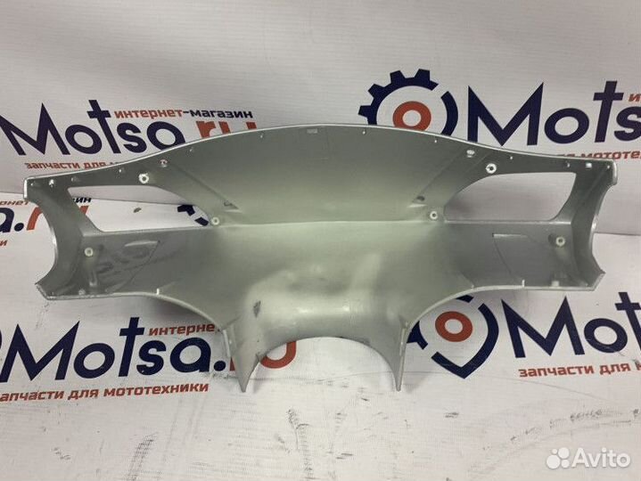 Облицовка спидометра передняя Scorpion (F2) серебр