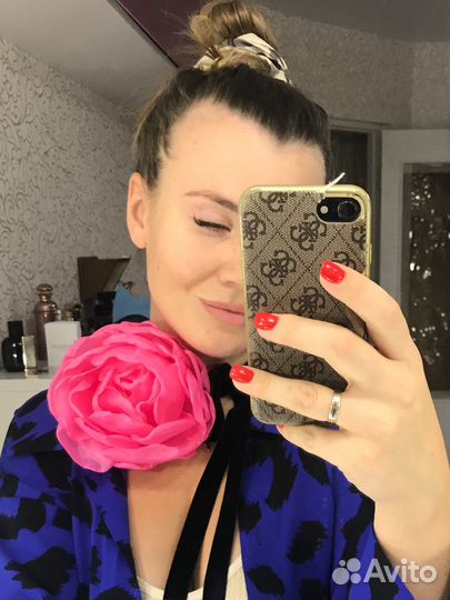 Чокер брошка