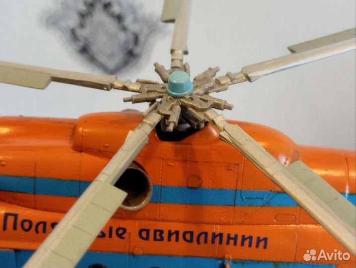 Коллекционная модель вертолета Ми-8 Т