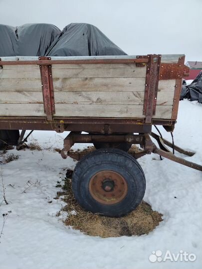 Прицеп тракторный 2ПТС-4 887б, 1985