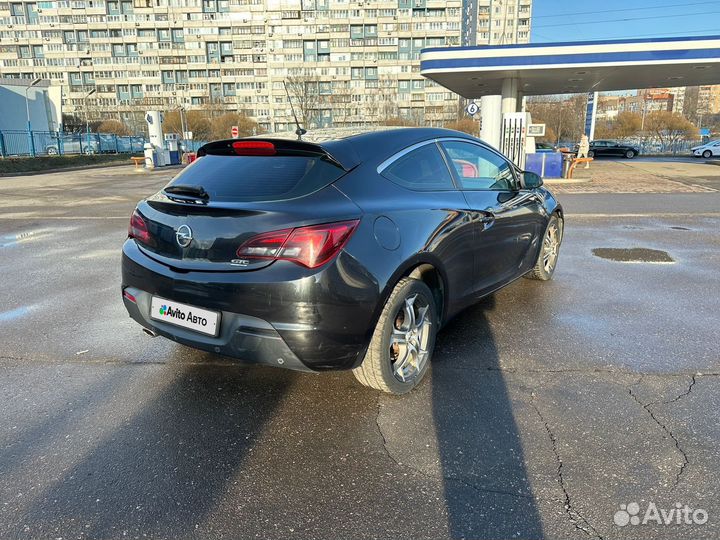 Opel Astra GTC 1.4 AT, 2012, 126 000 км