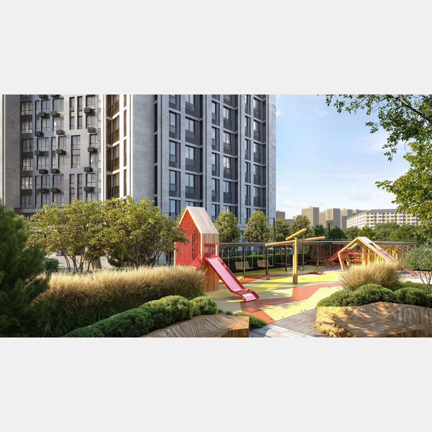 2-к. квартира, 66,8 м², 13/16 эт.